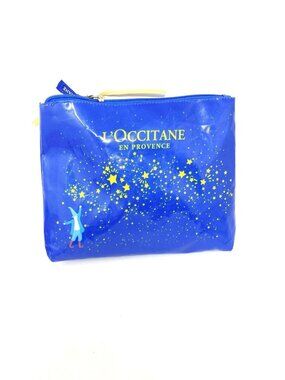 L'Occitane Holiday Collection Travel Size Zip Bag Soaps Hand Foot Cream As Is